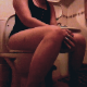 A Russian girl tells us in broken English that she has to go poo. She sits down on a toilet, and we are treated to delightful farting and runny diarrhea sounds. She wipes her ass and washes her hands. Video is somewhat dark. About 5.5 minutes.